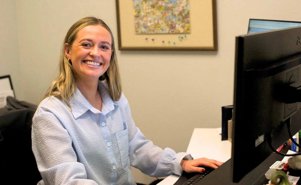 Anna Murphy-Pociask at Discover Oshkosh.