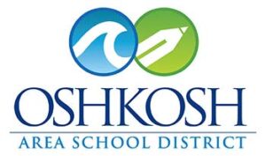 Oshkosh Area School District logo.